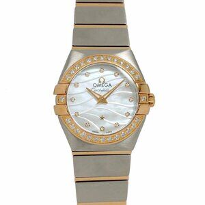 OMEGA Constellation Bezel Diamond 750 Pink Gold